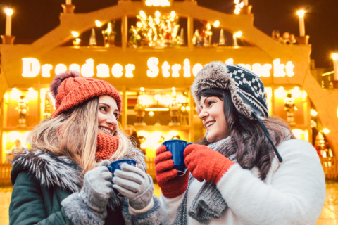 Erlebe Dresdens Weihnachtsmärkte auf einer geführten Weihnachtstour – perfekt für Firmenweihnachtsfeiern mit einzigartigem Rahmenprogramm